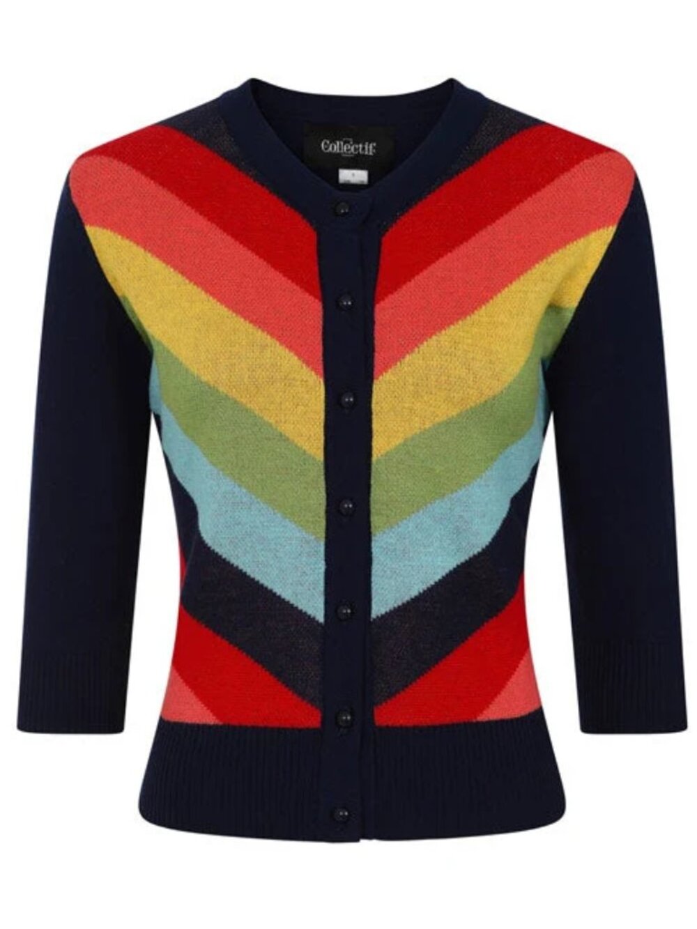 Collectif Serenity Rainbow Cardigan
